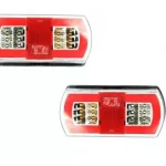 Lampa stop LED SMD GLO stanga si dreapta camion duba remorca tractor 16 5x8 &reg ALM