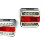 Lampa stop LED SMD patrata stanga si dreapta camion duba remorca tractor 10x9 5x3 5cm &reg ALM