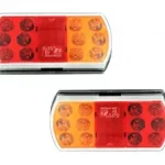 Lampa stop LED SMD stanga si dreapta camion duba remorca tractor 16 5x8 &reg ALM