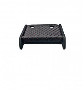 Masa de bord din piele eco suport pahar Negru cu Rosu compatibila Iveco Daily 2007-2023
