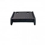 Masa de bord din piele eco suport pahar Negru cu Rosu compatibila Vw T5