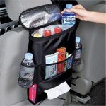 Organizator scaun auto cu loc termoizolant si buzunare