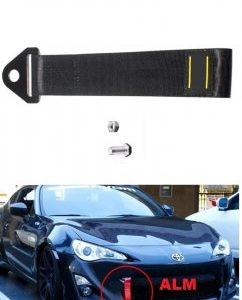 Ornament carlig curea racing remorcare negru &reg ALM