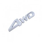 Ornament cromat emblema autoadeziva &rdquo 4WD &rdquo