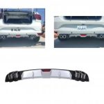 Ornament difuzor spoiler bara spate universal cu ornament toba Dacia Logan 2021+ &reg ALM