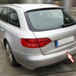 Ornament protectie bara din inox calitate premium Audi A4 B8 AVANT / BREAK 2007-2015