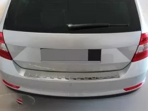 Ornament protectie bara din inox calitate premium Skoda Rapid Spaceback