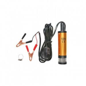 Pompa transfer motorina 20l/min submersibila 12V cablu alimentare 3 metri