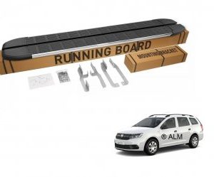 Praguri laterale tip treapta compatibile Dacia Logan 2 MCV 2014-2021 &reg ALM