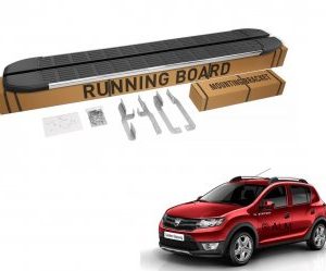 Praguri laterale tip treapta compatibile Dacia Sandero Stepway 2013-2020 ® ALM