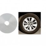 Protectie jante cu banda dublu adeziva culoare GRI