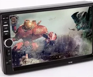 Radio MP3 MP5 Player AUTO 2DIN USB SD card Ecran 7 Bluetooth Touchscreen MirrorLink Auxiliar