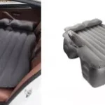 Saltea auto gonflabila bancheta masina 2 perne + pompa electrica &reg ALM