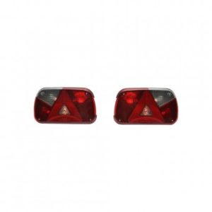 Set 2 stopuri lampi spate 12V 23 5x14 cu cablaj priza