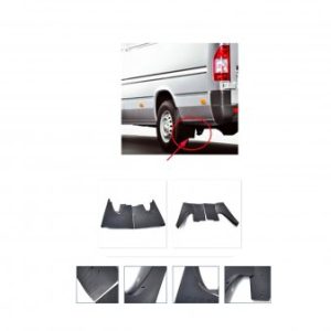 Set aparatori noroi fata si spate Mercedes Sprinter W901/W902/W903/W904/W905 1996-2006