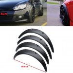 Set bandouri protectie laterala aripa overfender universale 4 buc 80 X 8 5 negru ALM