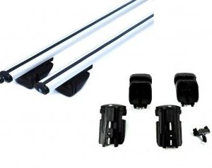 Set bare transversale portbagaj universale aluminiu cu cheie 132cm maxim &reg ALM