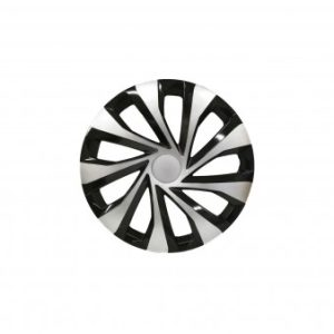 Set capace roti negru + argintiu 502 15&Prime