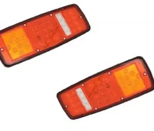 Set lampi Stop camion / remorca cu LED 12V ALM 28 X 10 5