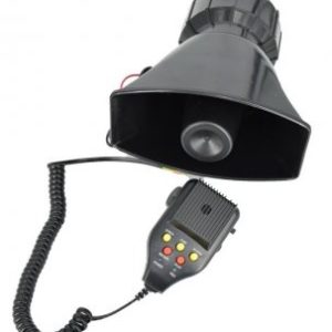 Sirena cu functie inregistrare 12V 100W 3 melodii si microfon &reg ALM