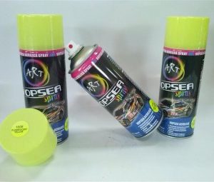 Spray vopsea galben fluorescent profesional 400ml