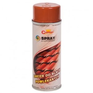 Spray vopsea pentru tabla acoperis RAL 8004