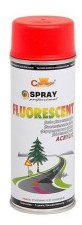 Spray vopsea rosu fluorescent profesional 400ml