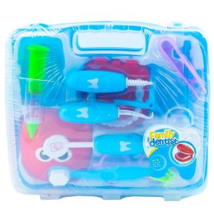 Accesorii dentist, din plastic, in gentuta, 26×23.5×5.7 cm – pentru baieti