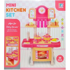 Aragaz cu baterii + accesorii bucatarie, 1 set/cutie