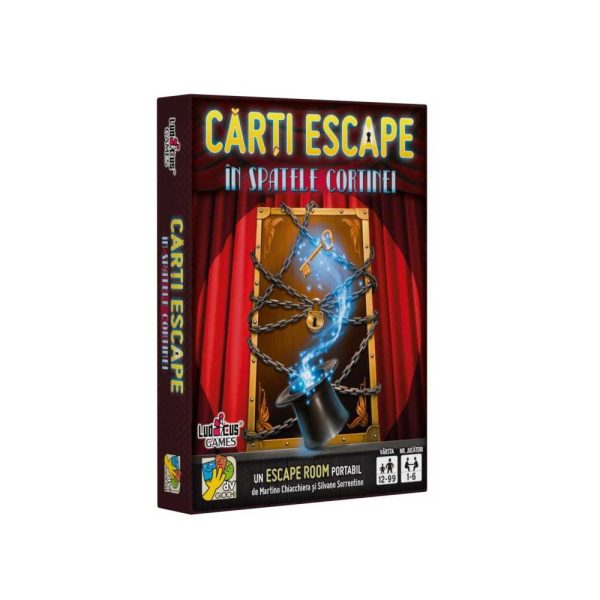 Carti Escape – In Spatele Cortinei, ISBN: 978-606-94982-4-8