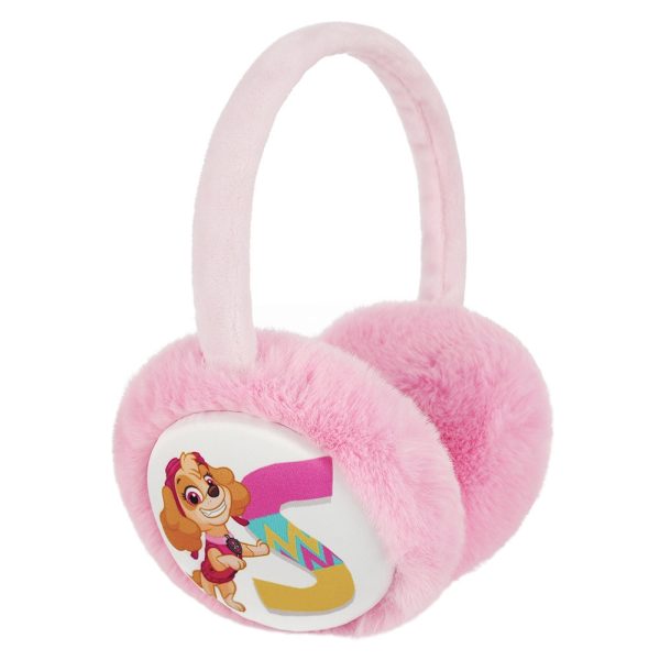 Casca protectie urechi, Roz, Paw Patrol, cu blanita – STARPAK