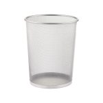 Cos gunoi MESH, 24×29,5×33,5cm, argintiu – OFFISHOP