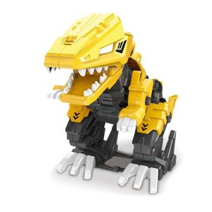 Cuburi constructii Robozaur, cu baterii – T-REX (Tyrannosaurus rex)