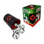 Cupa piele ECO + 6 zaruri – CARTAMUNDI