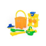 Galeata nisip+5 accesorii – CastleMaxi, 34x30x34 cm, Wader