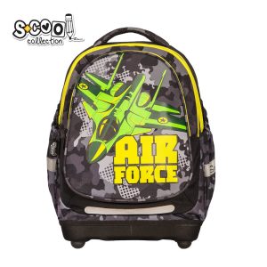 Ghiozdan anatomic AIR FORCE, 38x39x19.5 cm – S-COOL
