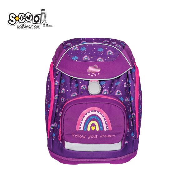 Ghiozdan anatomic FOLLOW YOUR DREAMS, 41x28x21 cm – S-COOL