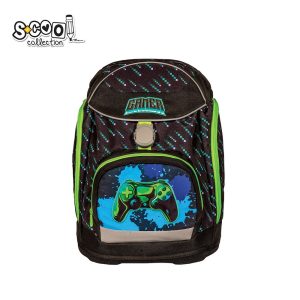 Ghiozdan anatomic GAMER, 41x28x21 cm – S-COOL