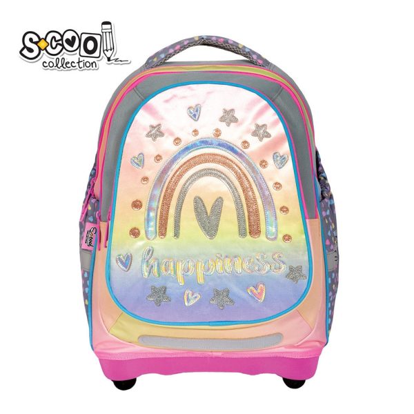Ghiozdan anatomic HAPPINESS, 38x39x19.5 cm – S-COOL