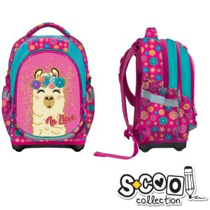 Ghiozdan anatomic LLAMA, 42x34x22cm – S-COOL