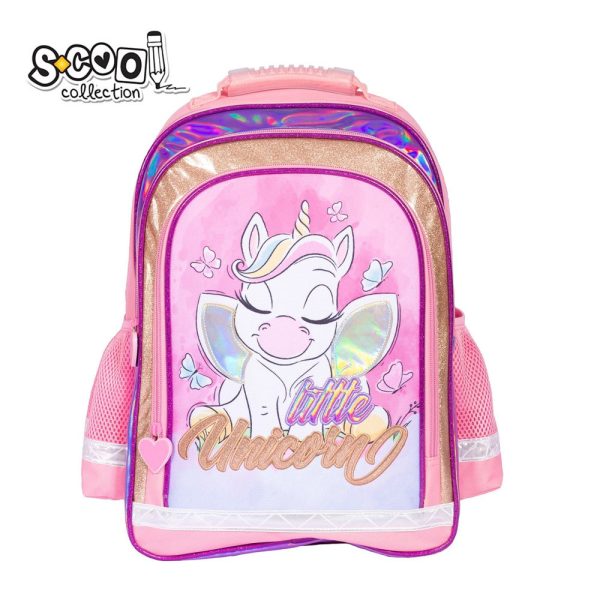 Ghiozdan ergonomic LITTLE UNICORN, 40.5x29x13.5 cm – S-COOL