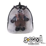 Ghiozdan gradinita BABY ANIMALS DONKEY, 30x23x8cm – S-COOL