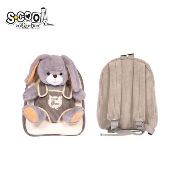 Ghiozdan gradinita BABY ANIMALS, RABBIT, 23x8x28 cm – S-COOL