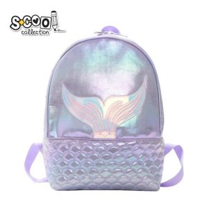 Ghiozdan gradinita GLITTER MERMAID, 25x32x11 cm – S-COOL