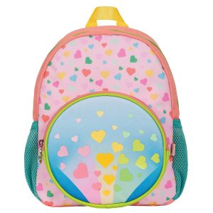 Ghiozdan gradinita HEARTS, 31x24x9 cm – S-COOL