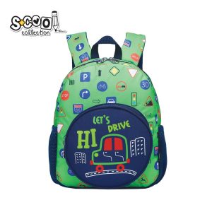 Ghiozdan gradinita LET DRIVE, 33x27x15 cm – S-COOL