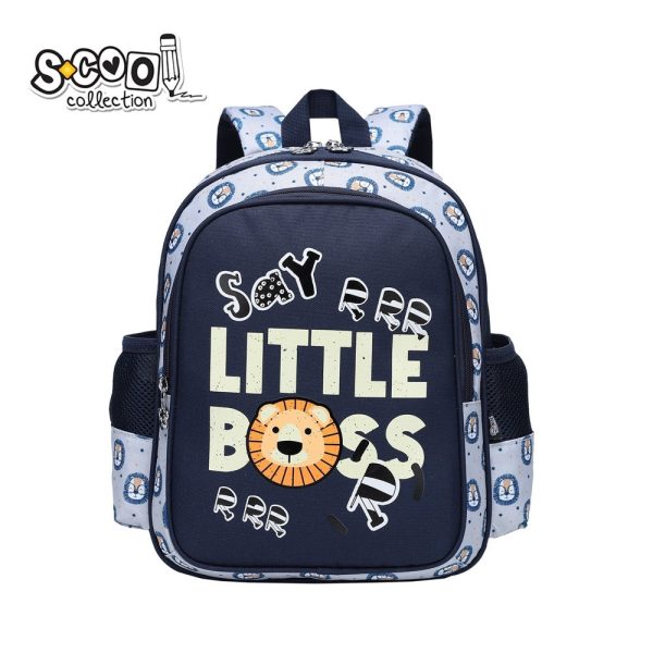 Ghiozdan LITTLE BOSS, 33x27x15 cm – S-COOL