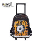 Ghiozdan trolley FOOTBAL, 38x29x14 cm – S-COOL