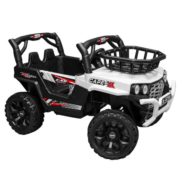 Jeep cu acumulator, 2 motoare, 6V, 4A