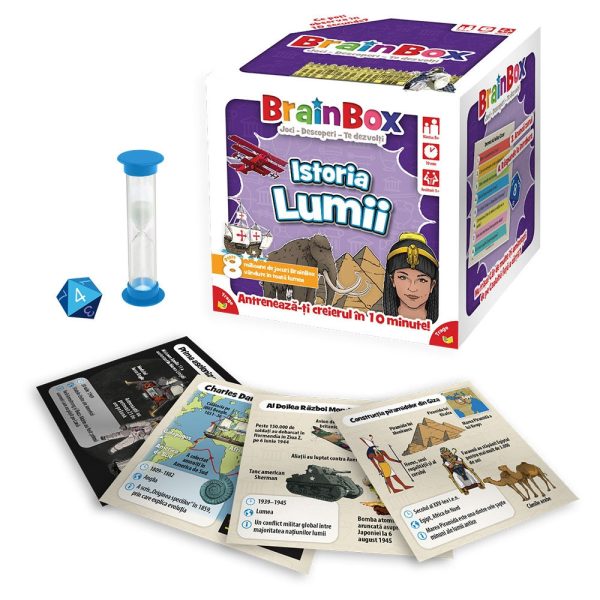 Joc educativ BrainBox – Istoria lumii, Asmodee – BLACKFIRE